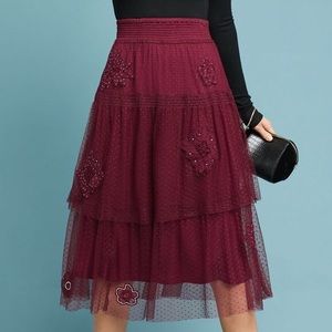 Anthropologie Akemi + Kin Tulle Skirt